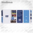 کارتریج فابریک hp 83 cyan C5001A_1_1