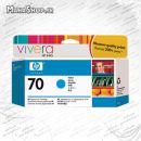کارتریج اصلی HP 70 CYAN 
