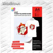 کاغذ تیشرت روشن MGP سایز A4