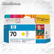 کارتریج فابریک HP 70 Yellow 