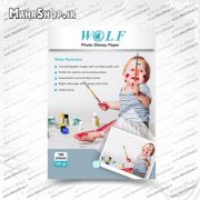 کاغذ فتوگلاسه 150 گرم WOLF سایز A4