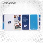 کارتریج فابریک hp 80 cyan C4891A_1_1