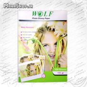 کاغذ فتوگلاسه 115 گرم 100 برگ Wolf A4