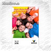 کاغذ 15×10 گلاسه ساتین 260 گرم 50 برگ MIR AUS