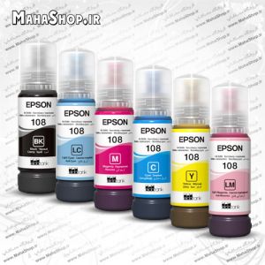 جوهر اصلی 6 رنگ اپسون کد 108