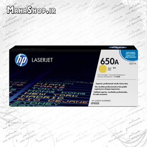کارتریج اصلی HP 650A YELLOW