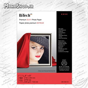 كاغذ A5 BITECH سيلكي 260 گرمي 50 برگي