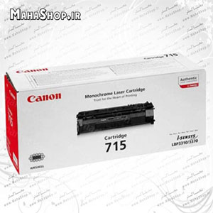 کارتریج 715 مشکی لیزری Canon 