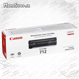 کارتریج 712 مشکی لیزری Canon 