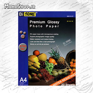 كاغذ فتو گلاسه Premium Glossy Photo Paper 260gr BITONE