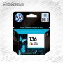 تصاویر کارتریج 136 رنگی جوهر افشان HP Cartridge Ink 136 Color